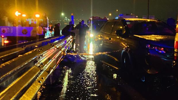 Ataşehir'de zincirleme kaza: 1 ölü, 2 yaralı