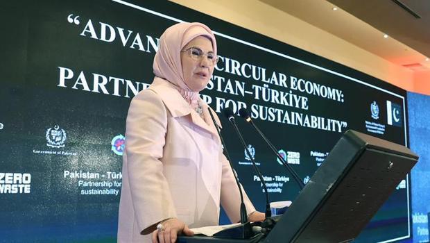 Emine Erdoğan'dan 'iklim krizi' mesajı: Ortaya bütüncül yaklaşım koymalıyız