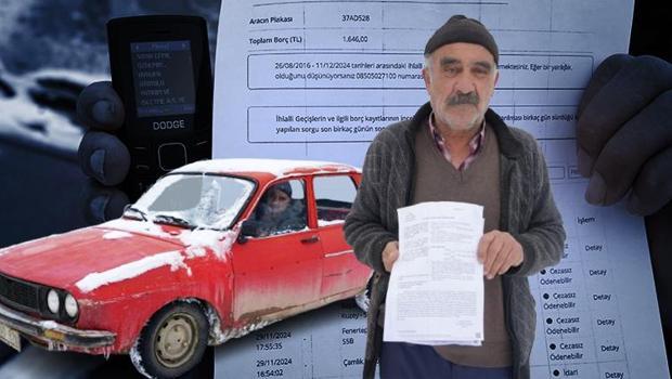 İcra dairesinden gelen mesajla şaşkına döndü: İstanbul'daki lüks araç başını yaktı! | 'Benim otomobilim 1985 model'