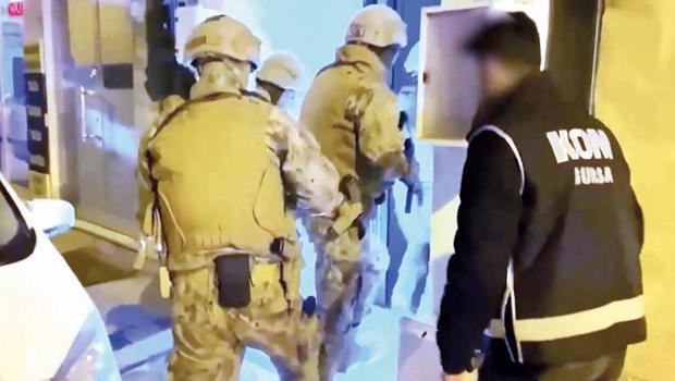 Suç baronlarına 6 kentte operasyon