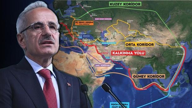 Türkiye'nin "Orta Koridor" girişimi... Bakan Uraloğlu: En hızlı ve güvenilir taşımacılık buradan yapılır