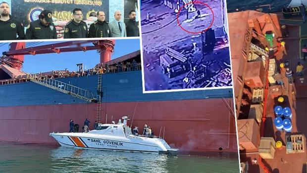 36,5 milyon dolarlık uyuşturucu operasyonundan yeni detaylar! Maskeyle geldiler, 14 çuvalı kayığa taşıdılar