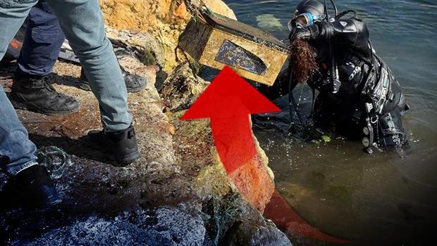 Avcılar'da denizin dibinde temizlik yapıldı, çıkan malzeme ekipleri şaşkına çevirdi