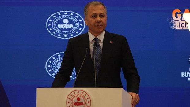 Bakan Yerlikaya: Türkiye, Gazze'yi yalnız bırakmamıştır, bırakmayacaktır