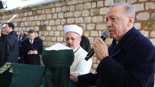 Cumhurbaşkanı Erdoğan, Kasım Yağcıoğlu'nun cenazesine katıldı