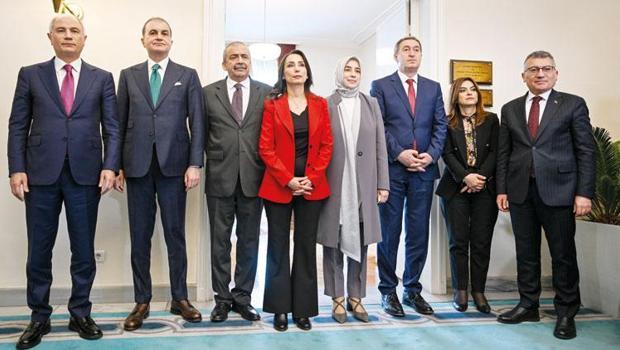 DEM Parti’den AK Parti ve MHP’ye ziyaret... Kurmaylar zirvesi