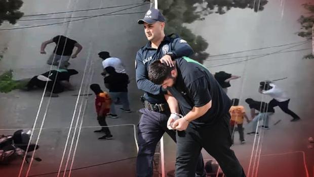 Görüntüler dehşete düşürmüştü! Kar maskeli 5 kişi sokak ortasında dövüp üzerinde sopa kırdı... Olayın nedeni belli oldu