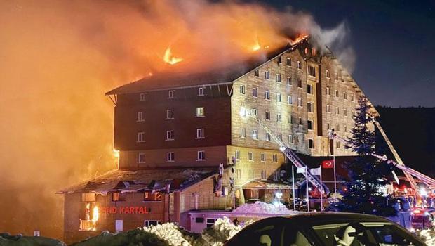 Grand Kartal Otel yangınında bilirkişi raporu tamamlandı