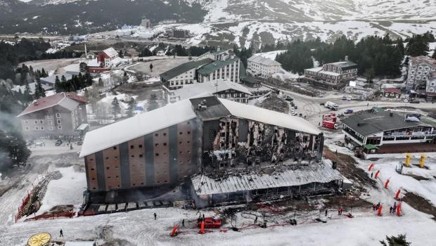 Uludağ'da otel yangınına ilişkin gözaltı sayısı 5'e yükseldi