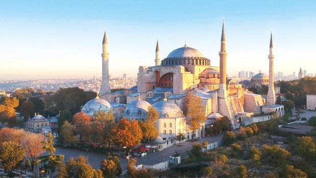 Ayasofya’da ana kubbeye tarihi restorasyon