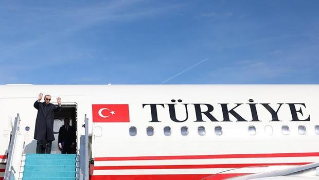 Cumhurbaşkanı Erdoğan, Türkiye-İtalya Dördüncü Hükümetlerarası Zirvesi için İtalya'ya gitti