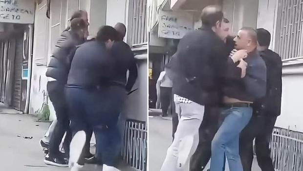 Gaziosmanpaşa'da deprem sonrası sokağa çıkan komşular arasında kavga