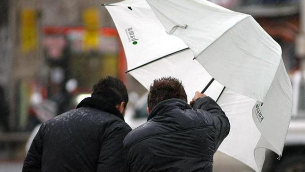 Son dakika... Meteoroloji'den kuvvetli rüzgar ve yağış uyarısı