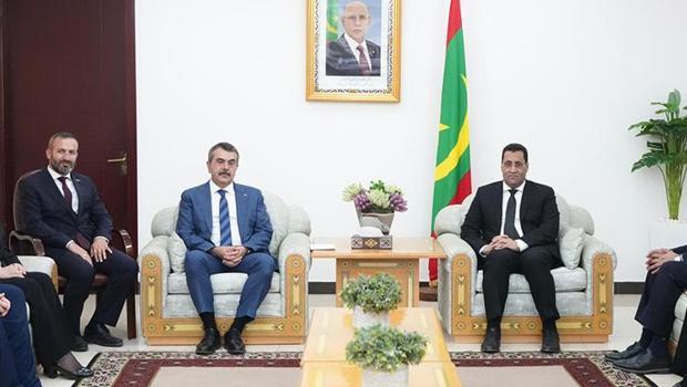 Bakan Tekin, Moritanya Başbakanı Djay ile bir araya geldi