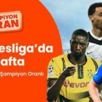 Bundesliga’da son hafta heyecanı canlı yayınlar ve Şampiyon Oranlarla Misli’de! Puan durumunda sıralamalarla ilgili tüm detaylar burada