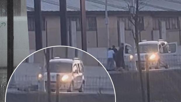 Drift atarken arkadaşı camdan düştü