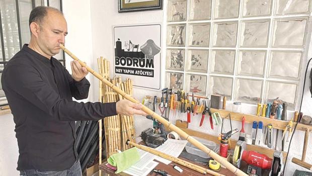 Bodrum’dan dünyaya ney ile açıldı