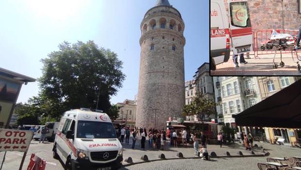 Galata Kulesi'nde intihar şüphesi: 22 yaşındaki çocuk hayatını kaybetti
