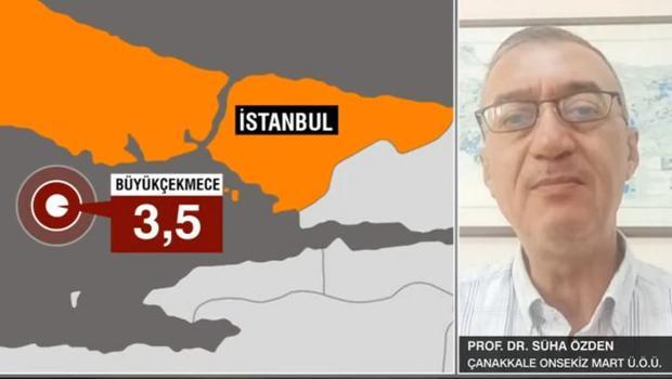 Prof. Dr. Süha Özden: Marmara'da büyük deprem olasılığını bilmek ve kabul etmek zorundayız