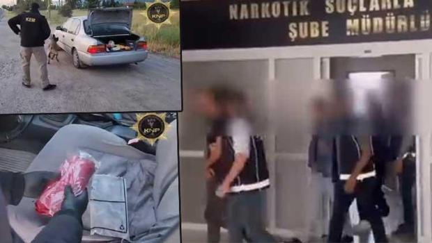 Uyuşturucu operasyonunda Thor'un başarısı... 2 tutuklama