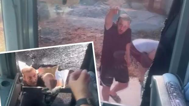'Yapmayın bayan var' uyarısına da aldırış etmediler! Dehşet saçan magandalar gözaltına alındı