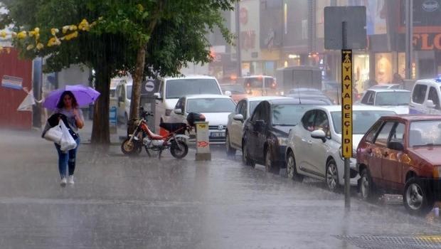 8 ile gök gürültülü sağanak yağış geliyor! Meteoroloji uyardı! İşte sağanak beklenen iller
