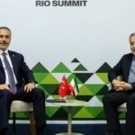 Bakan Fidan, İranlı mevkidaşı Arakçi ile görüştü