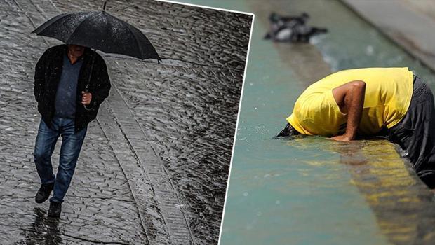 Hafta sonu iki kentte sıcaklık 40 dereceye çıkacak! Birçok ile sağanak geliyor... İşte Meteoroloji'nin uyardığı iller