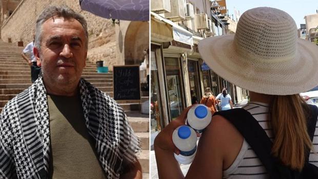 Kentte sıcak hava hayatı durma noktasına getirdi! 'Dondurma yesek de fayda etmiyor, böylesini görmedim'