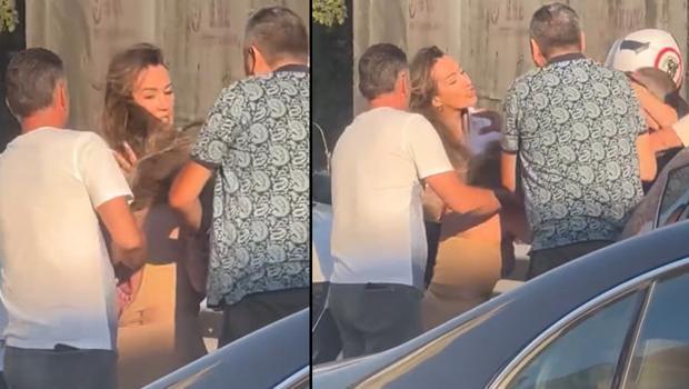 Şişli'de yol verme tartışması kavgaya dönüştü! Saç saça baş başa birbirine girdiler