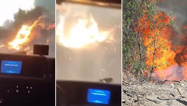 Son dakika: Biri sönüyor diğeri başlıyor! Orman yangınları ile mücadelede son durum