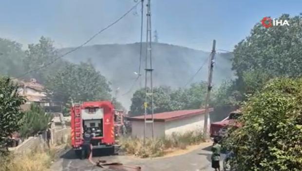 Son dakika... Sultangazi’de korkutan yangın: Otluk alanda çıkan yangın gecekondulara sıçradı