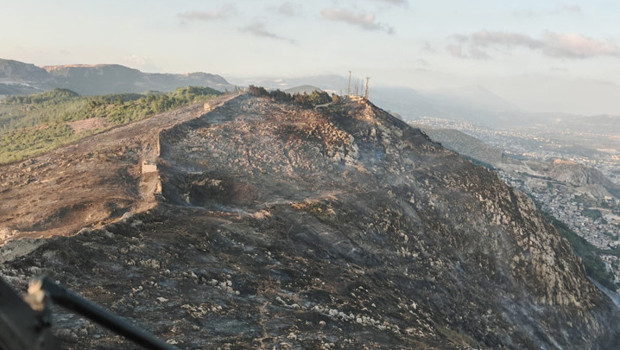 Antakya'daki orman yangını 16 saat sonra kontrol altında
