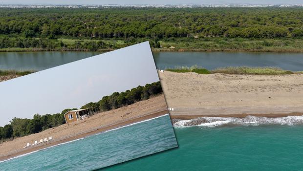 Antalya'da görüldü kime ait olduğu bilinmiyor! Arkası nehir, önü deniz manzaralı 'sahilkondu'