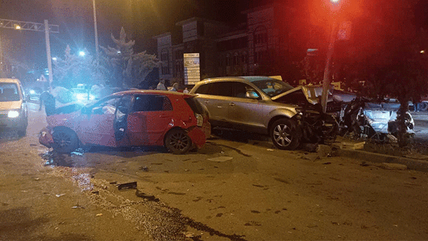 Malatya'da zincirleme kaza: 7 yaralı