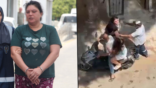 O görüntüler tepki toplamıştı... Kızını bıçakla kovalayan anne tutuklandı: Kendini böyle savundu