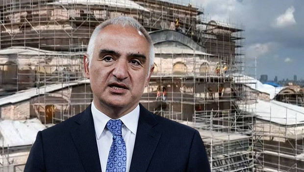 Bakan Ersoy'dan Ayasofya açıklaması: Restorasyonda deprem güvenliği öncelik arz etmekte