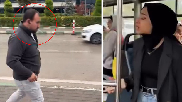 Belediye otobüsünde ilginç olay: Şoför yolcuyla tartışınca araçtan inip sigara içti