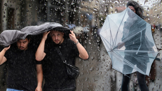 Gök gürültülü sağanak yağış geliyor! Meteoroloji'den kuvvetli rüzgar uyarısı | İşte yağış beklenen iller