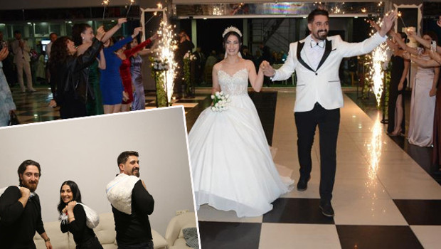 'Köyden İndim Şehire' filminden esinlendiler! Sokak sokak gezip topladılar | En unutulmaz düğün takısı oldu
