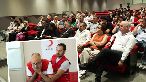 Kızılay'dan Demirören Medya çalışanlarına ilk yardım eğitimi