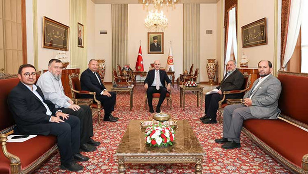 TBMM Başkanı Kurtulmuş'a sivil toplum kuruluşlarından "Gazze" mektubu
