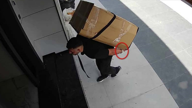 Villadan kargo gibi hırsızlık: 40 kiloluk kasayı alıp kaçtılar!