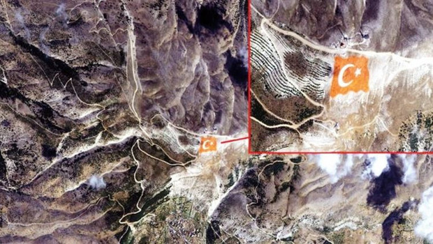 102. yılı coşkuyla kutladık… Sığmaz bu cihana bizim cumhuriyet sevdamız, Türk bayrağı uzaydan görüntülendi