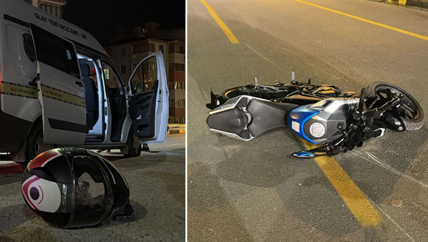 Karabük'te motosiklet kaldırıma çarptı! 17 yaşındaki Berrak'tan acı haber
