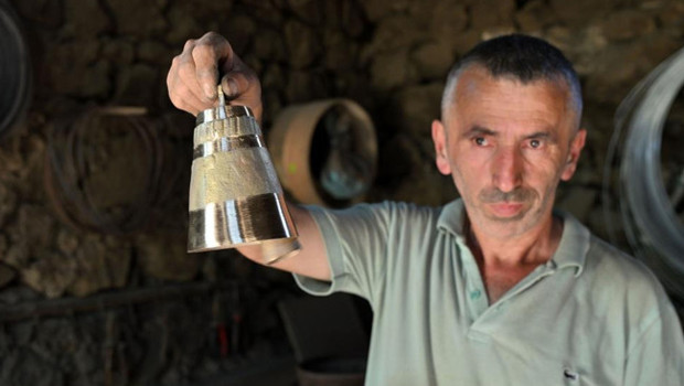 Kürtün'den dünyaya yayılıyor! Hurda muslukları eritip yapıyorlar: İsteyen istediği gibi kullanabiliyor