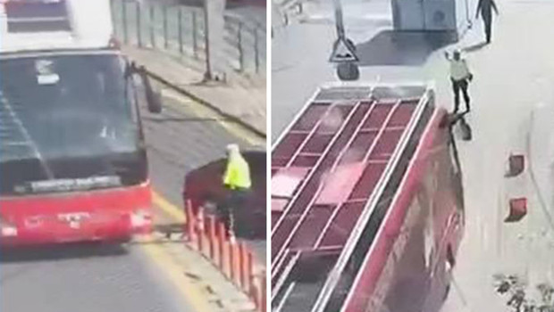 Polisin üzerine aracı sürmüştü | CHP'nin otobüs şoföründen 'videolar hızlandırılmış' savunması