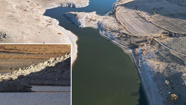 58 yıldır su altındaydı: Dede toprağı gün yüzüne çıktı! 'Şu an tam da dedemin arazisi üzerindeyiz'
