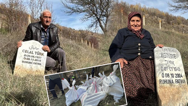 Bolu'da mezarlar taşınıyor! Köy sakinleri gözyaşlarına boğuldu: 'Çıkartılırken çok duygulandım'