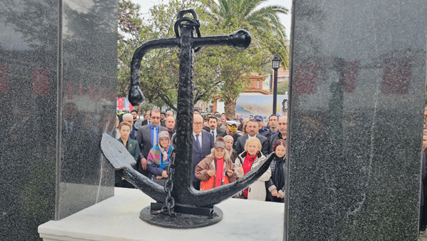 Kafkametler gemisi faciasında acılar hala taze! 12 denizcinin isimlerinin yazılı olduğu anıt açıldı